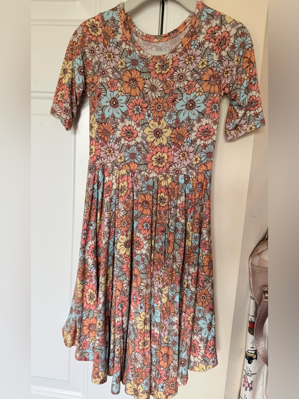 Millie & Roo Floral Twirl Dress